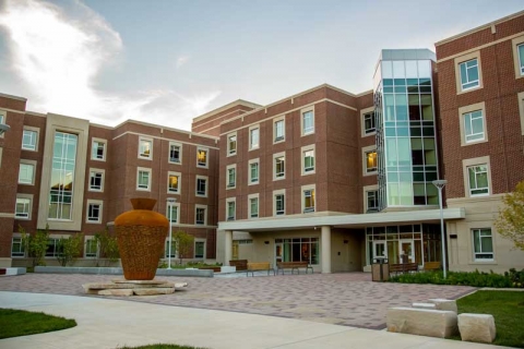 Wassaja Hall Exterior (East Doors)