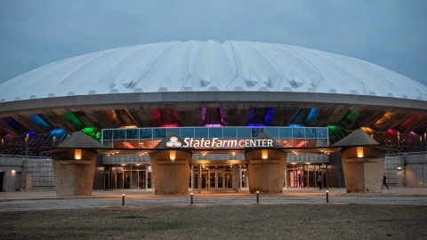 State Farm Center Exterior (West Doors)
