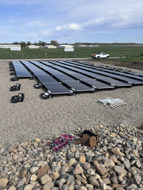 Fall 2023 CABBI Solar Panels Image