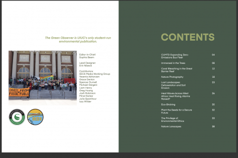 Spring 2024 Green Observer Image