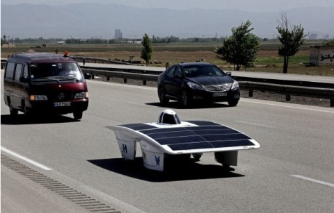 Solar Car Electrical System Prototype Image